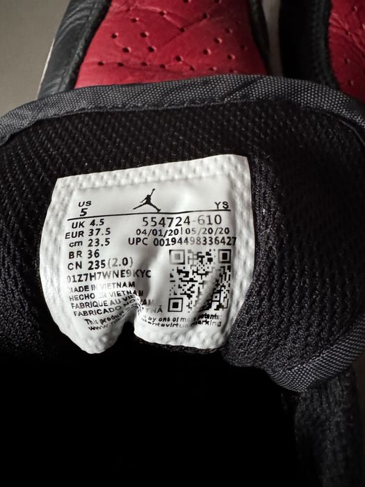 Кросівки Nike Air Jordan 1 Mid Red Black