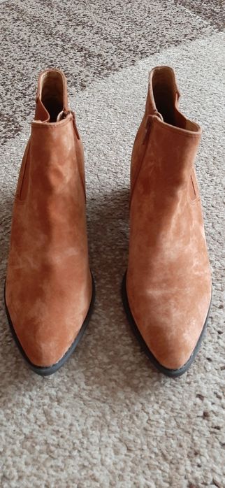 Skórzane botki Pier One r.39