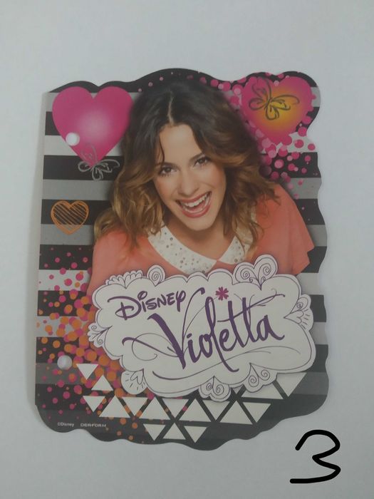 Karteczki kolekcjonerskie Violetta