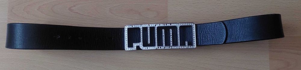 Ремень PUMA, кожа, размер M (110 х 3,6 см), б/у, Германия