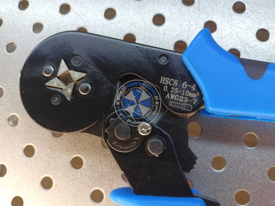 Zaciskarka do kabli tulejki praska 0,25-10mm² 175mm konektorów