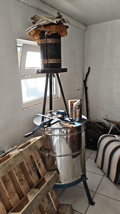 Extrator de mel mais prensa