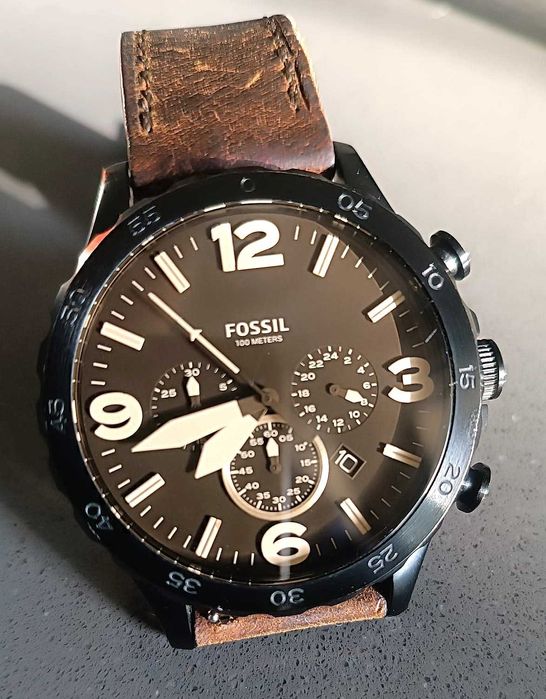 Relógio Fossil Nate Chronograph - Homem - Original