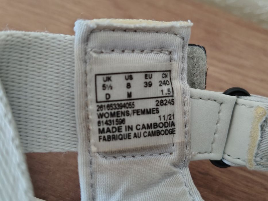 Сандалі Clarks Mira Sun White 39 розмір