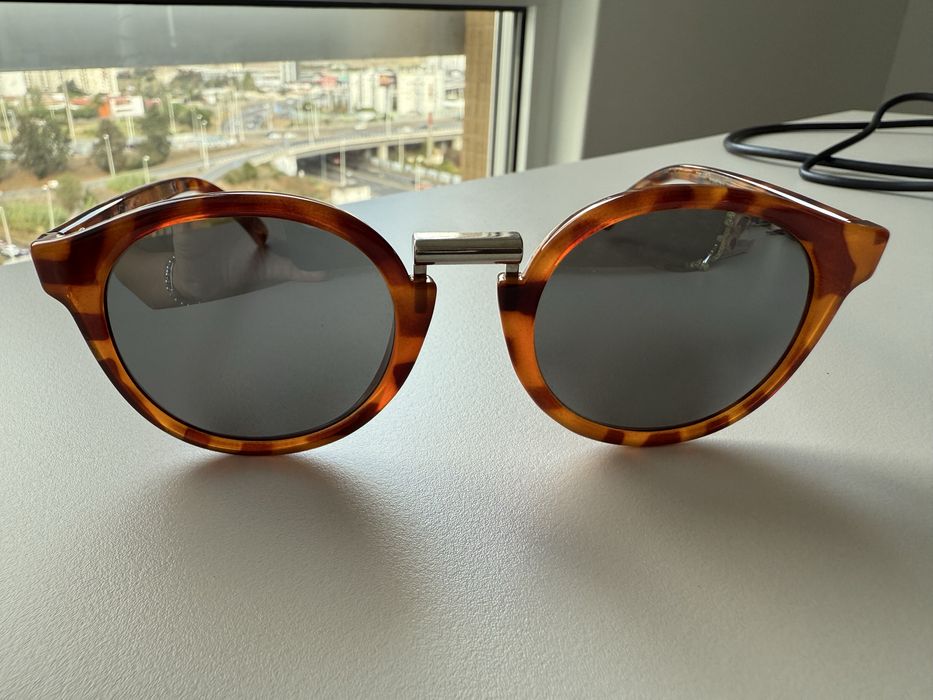 Óculos Mr. Boho Leo Tortoise Fitzroi with silver lenses