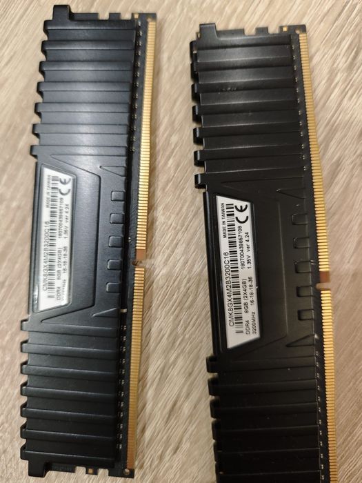Corsair Vengeance LPX 8GB  DDR4 3200MHz CL16 CMK8GX4M2B3200C16 Dual Channel