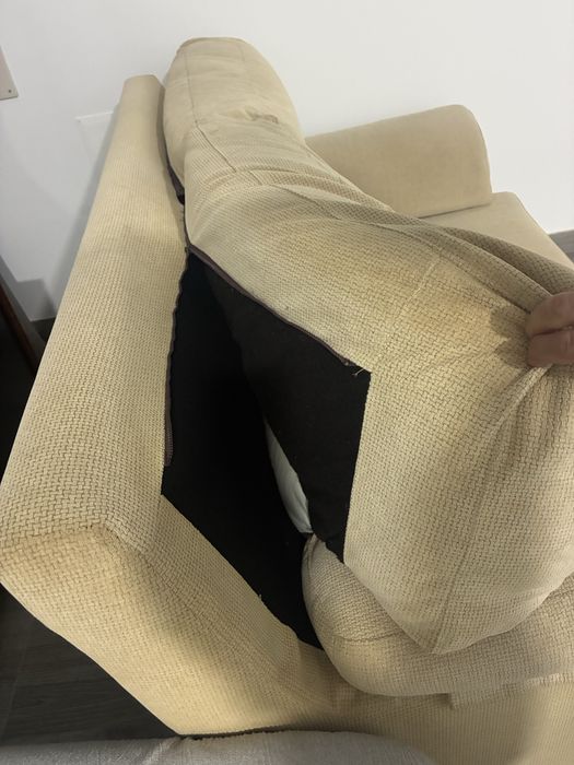Sofa creme impecavel