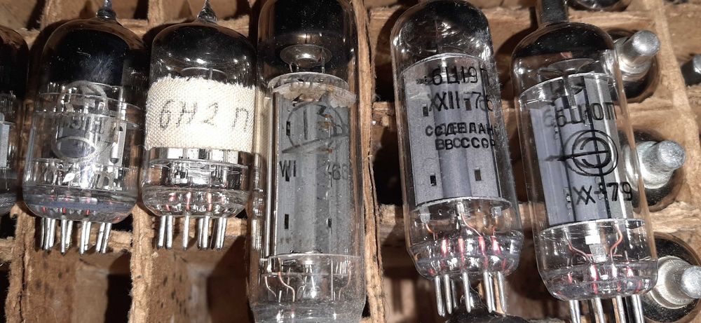 Радиолампы 6Н3П, 6Н2П, 6Ц19П, 6Ц10П
