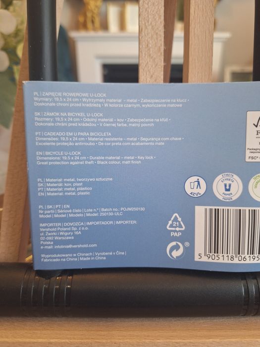 Nowe zapięcie rowerowe