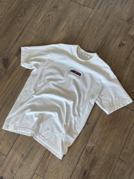Off white weed arrows tee