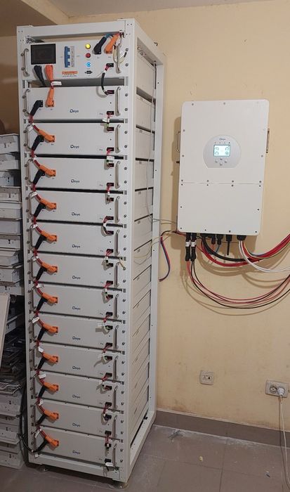 Установка инвертора Deye и солнечных панелей СЭС под ключ  Харьков и область ФОП