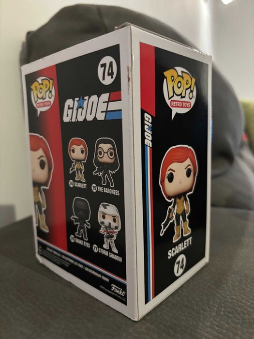 Funko Pop Retro Toys G.I.Joe 74 Scarlett - Novo, Selado