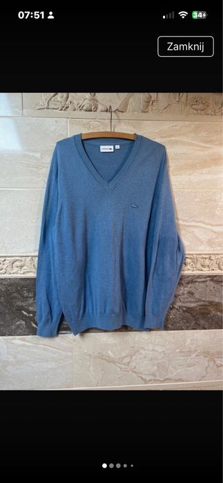 Sweter.     lacoste