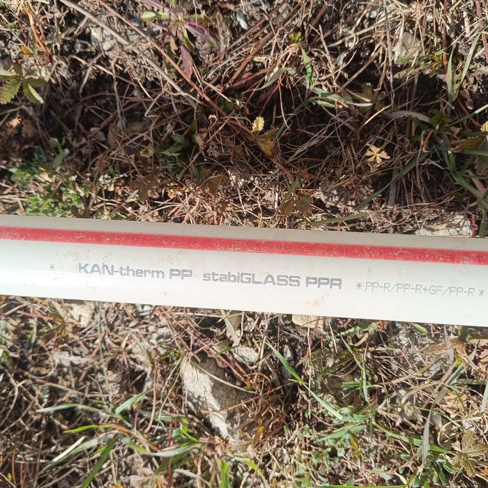 Rura KAN-therm PP stabiGLASS 40x5,5 PN16 - 17 sztuk (68m) OKAZJA