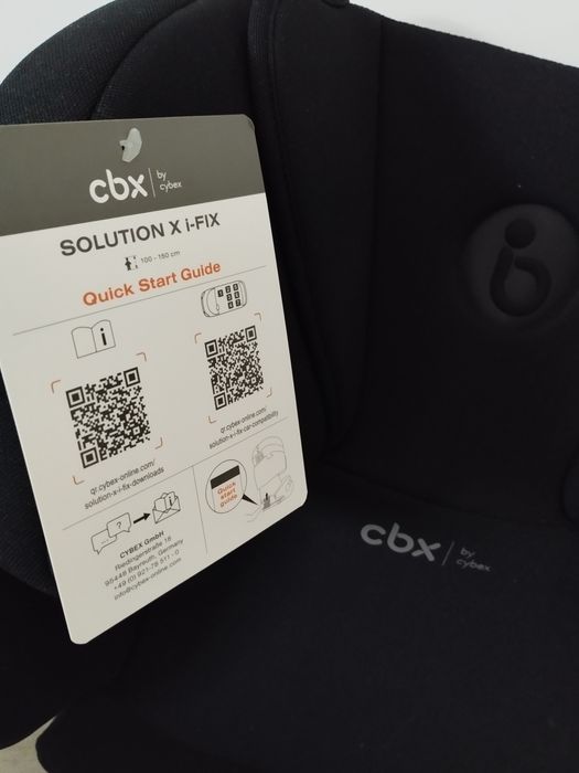 Fotelik samochodowy Cybex Solution X i-fix rozmiar 100-150cm NOWY