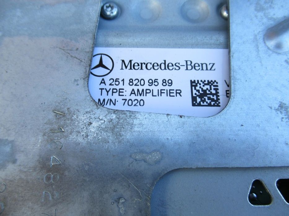mercedes W251 W164 wzmacniacz harman kardon