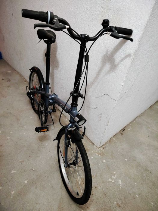 Bicicleta Dobrável B’TWIN 150 – Como Nova! Usada Apenas 1 Vez