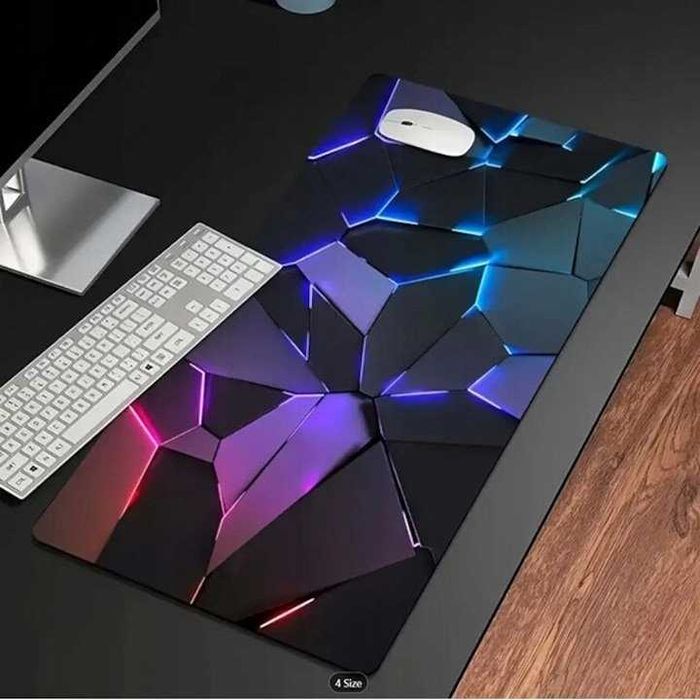 PODKŁADKA pod myszkę i klawiaturę gamingowa DUŻA na biurko mata mysz