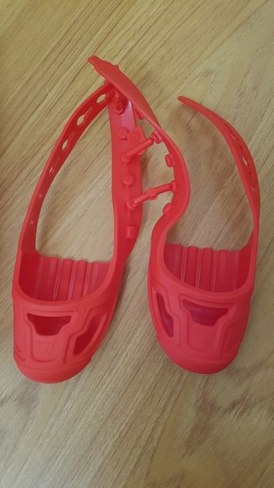 Protetor para sapatos vermelho NOVO