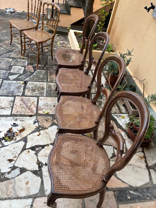 Cadeiras de palhinha