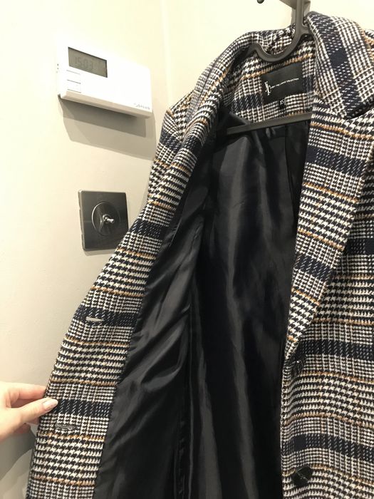 Płaszcz w kratkę Carry r. XS