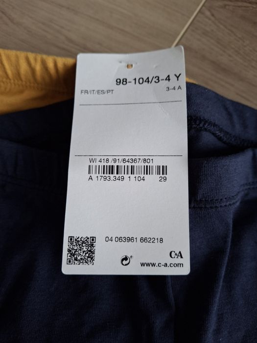 Zestaw nowych getrow C&A