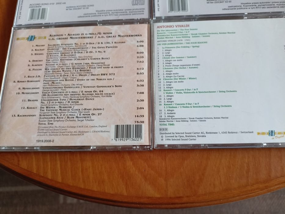 Muzyka klasyczna na cd