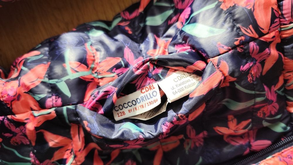 Kurtka dwustronna przejściowa Coccodrillo 128