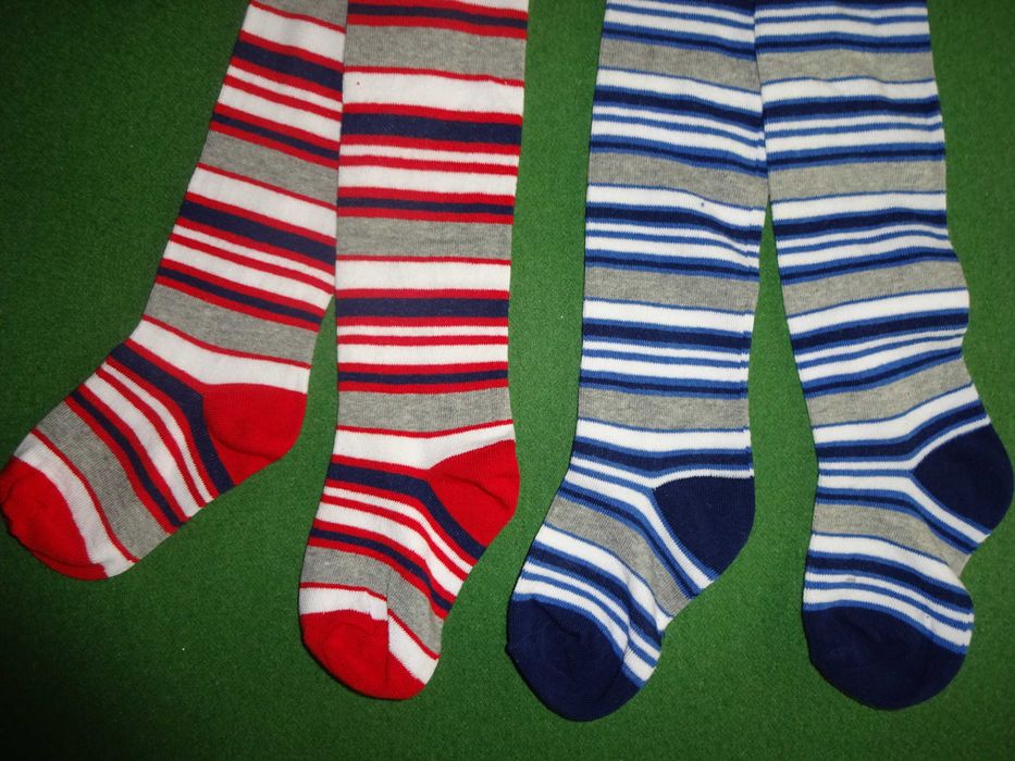 2x rajstopy rajtuzy OKAZJA 2 sztuki NOWE 116-122 cm