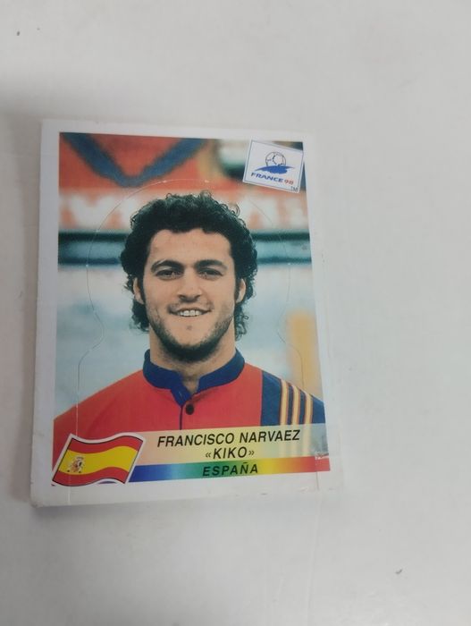 Cromo do Mundial de 1998