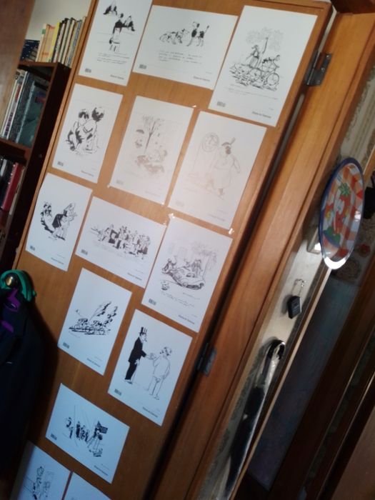 31 desenhos Stuart de Carvalhais Fac símile 50E - Olhos V.-2E Desde 2E