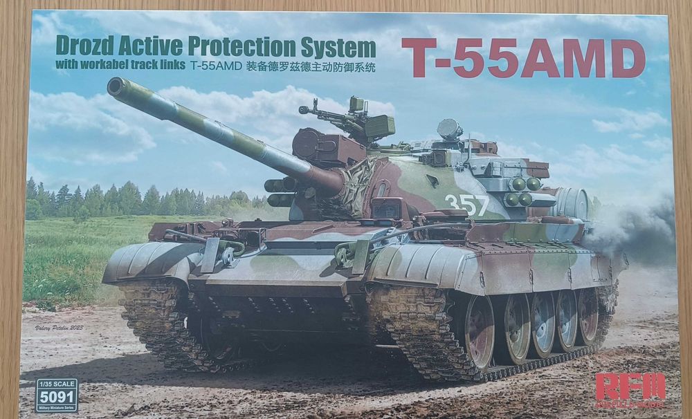 RFM 5091 T-55 AMD / Merida PL 1/35