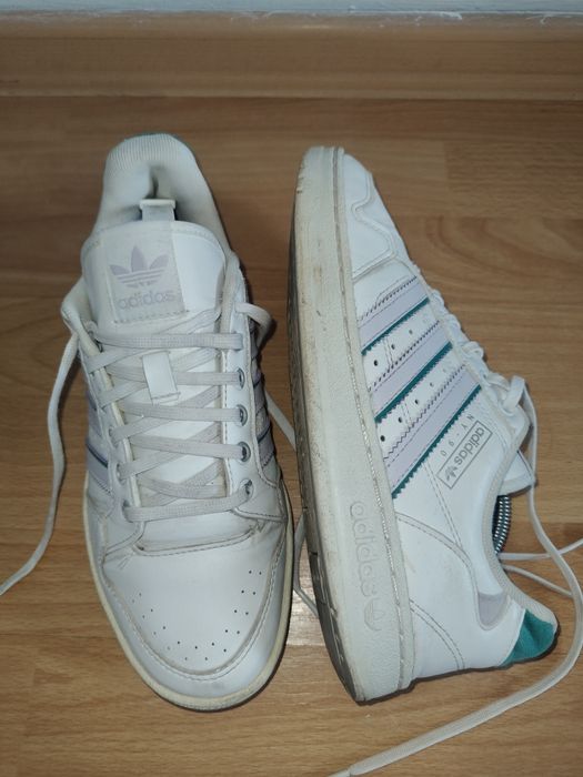 Markowe Buty adidas - Ny 90 Stripes białe sneakersy trampki r 39 1/3 s