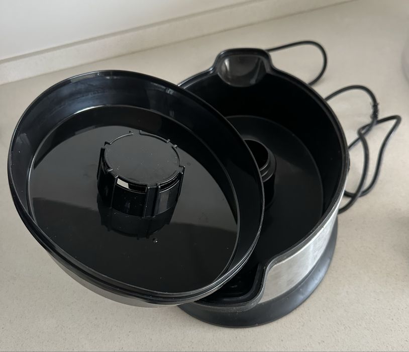 Máquina para cozinhar a vapor com três andares + travessa