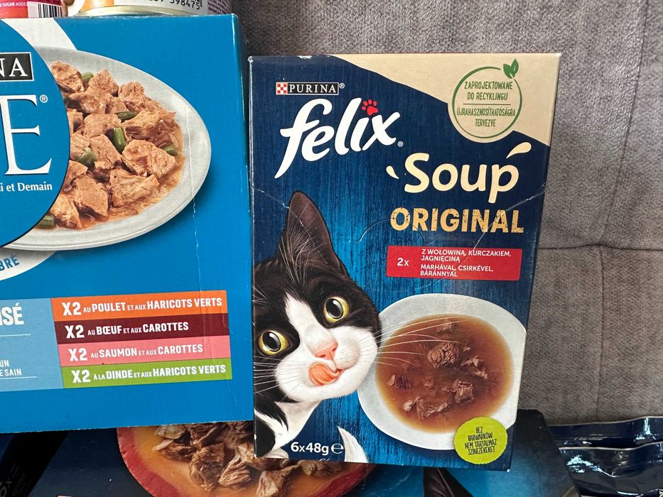 Karma dla dorosłego kotka, duży zestaw, mix