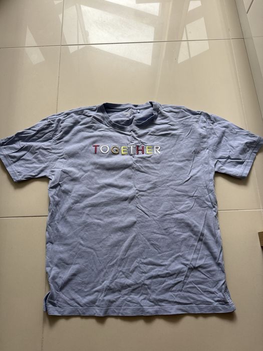 Koszulka Reserved tshirt krótki rękaw rozmiar 164 niebieska