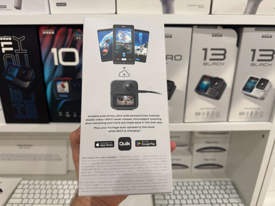 Екшн-камера GoPro GoPro MAX 2 CHDHZ-203-TN 360 Нова Магазин Гарантія