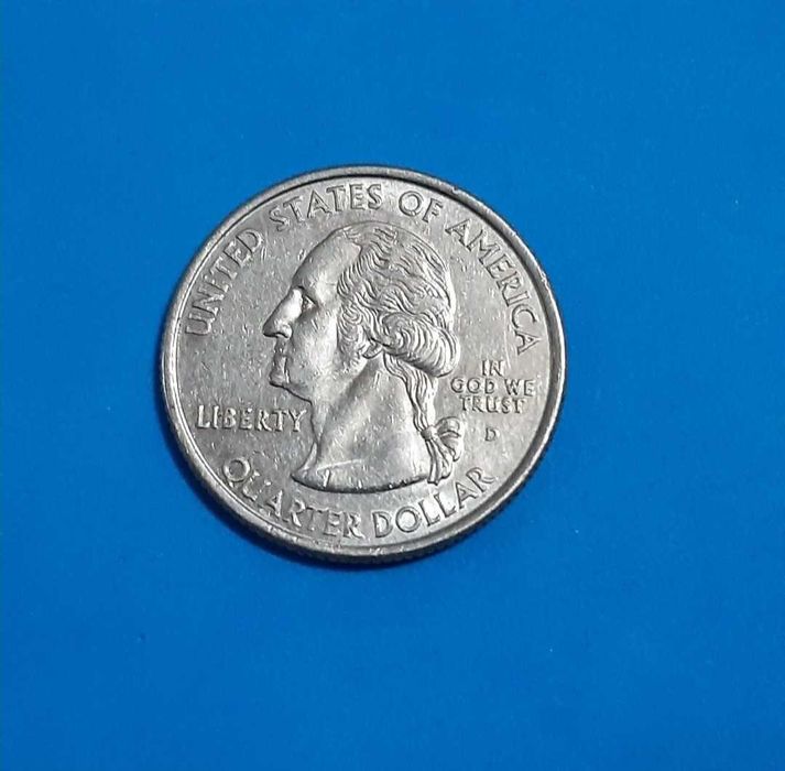 Moeda Quarter Dollar 2000 jamestown