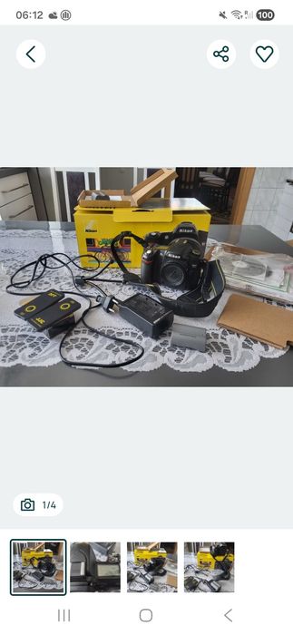 Aparat Nikon D80 korpus nowa bateria  stan idealny pilot