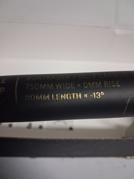 Guiador bontrager rsl carbono