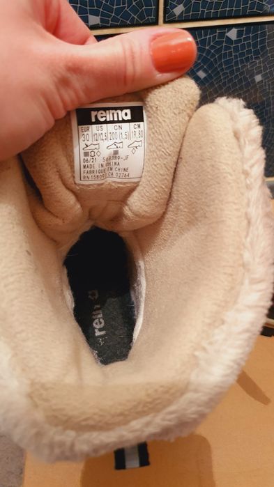 Продам сапожки Reima 30
