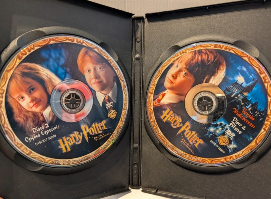 Pack de DVD's Harry Potter - 4 unidades