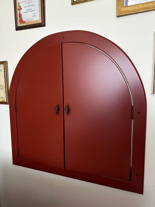 Drzwiczki drzwi okno wewnętrzne okienko