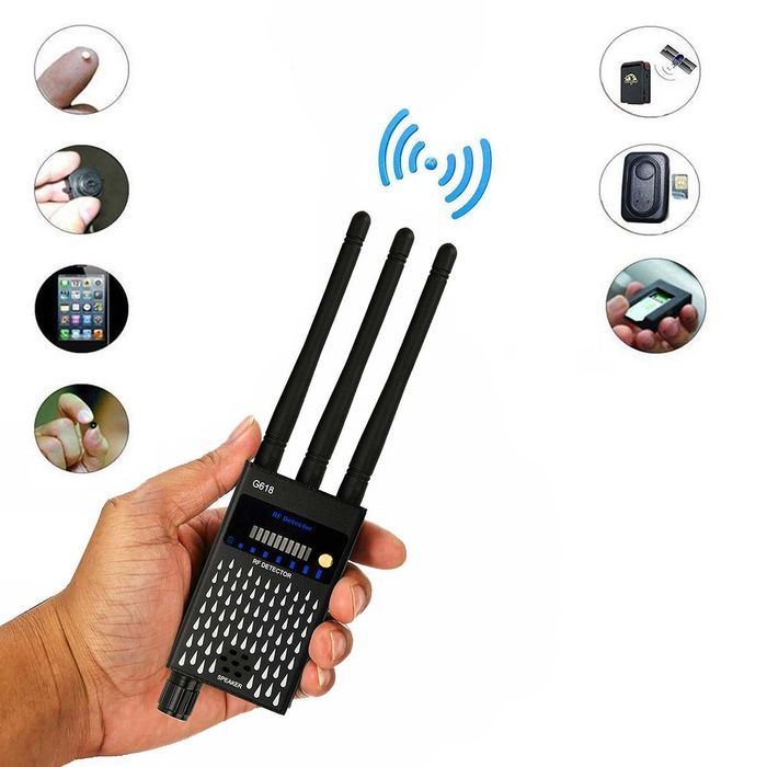 Wykrywacz lokalizatorów gps kamer podsłuchów mk618