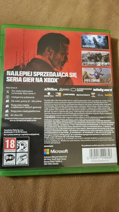 Call of duty. Modern warfare 3 xbox