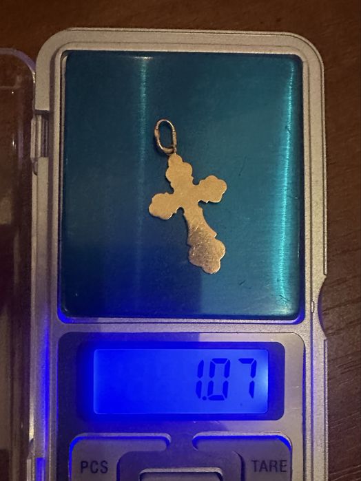 Золотий хрестик 585 проби (1.07 г)