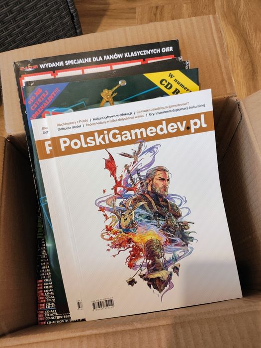 CD Action 2020, 2021, 2022, 2023, 2024 + retro + Polski dev + 1,2/2025