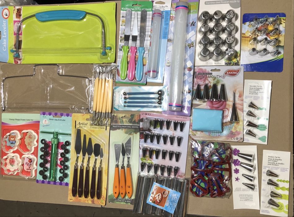 Кондитерские мешки принадлежности шпатель, для айсинга, насадки корона