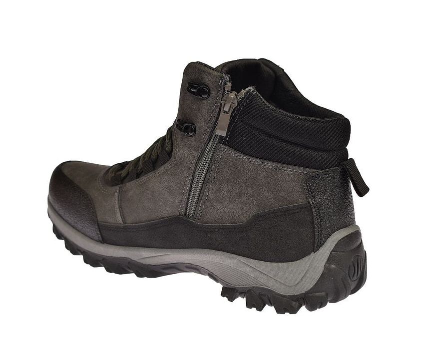 Buty trekkingowe trapery męskie wysokie TR-4-0595 GR rozm. 45