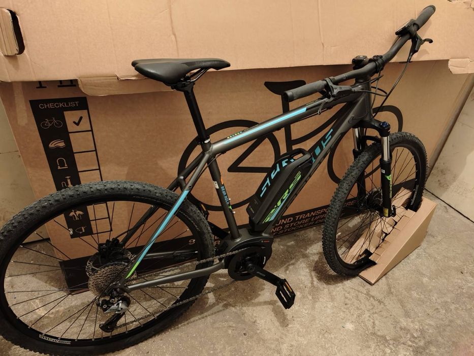 Електро велосипед Serious Roch сіро матовий